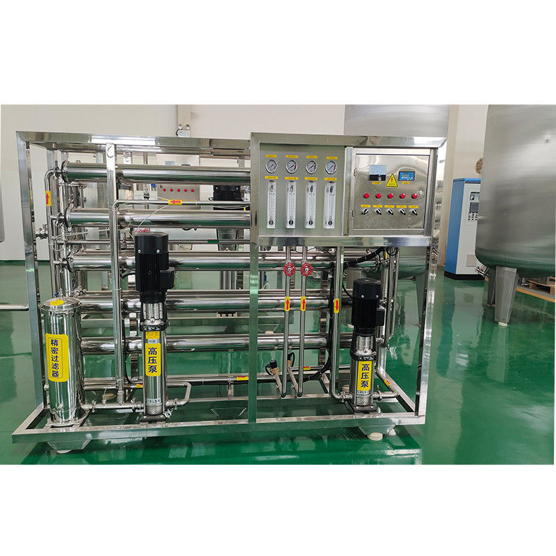 2L/Hour RO Filtration Plant Система двойного обратного осмоса для промышленности минеральной воды
