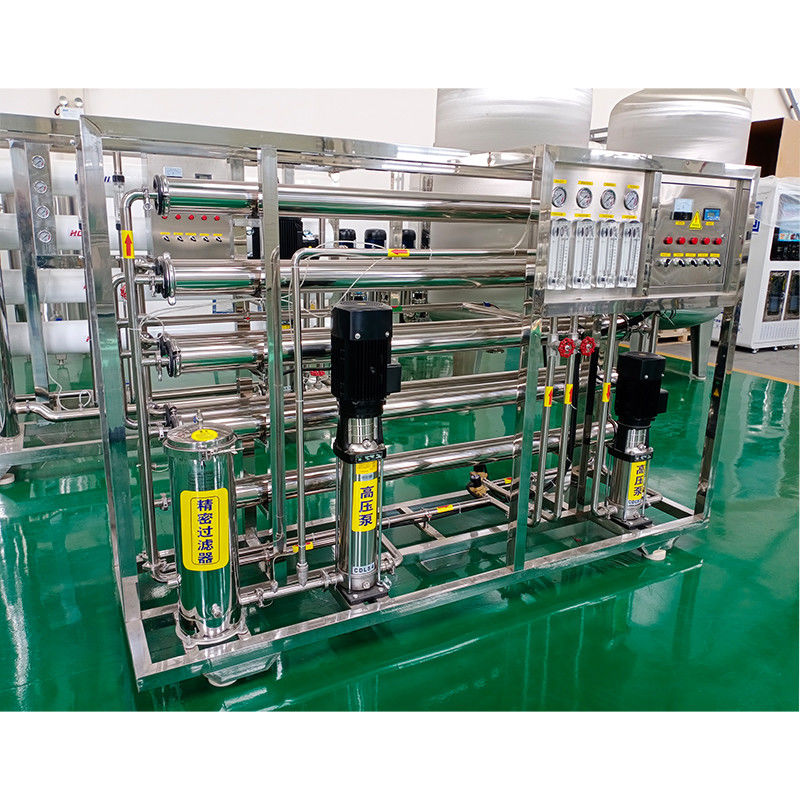 2L/Hour RO Filtration Plant Система двойного обратного осмоса для промышленности минеральной воды