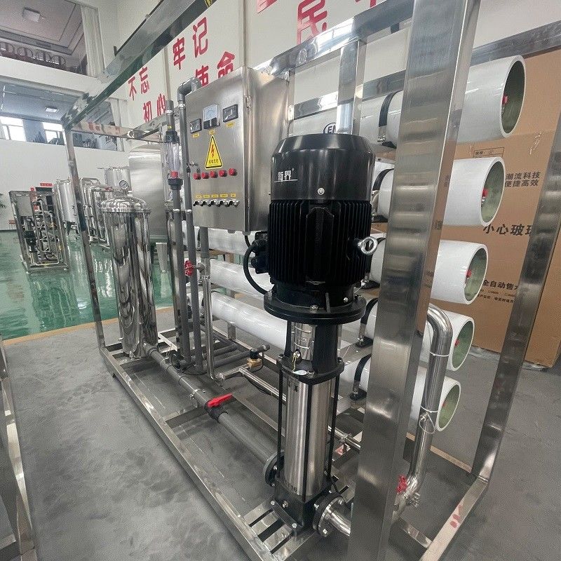 1500*600*1500mm 380V/1.5Kw RO водопровод для 10000LPH реверсной осмосной системы решения