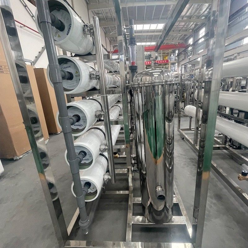 1500*600*1500mm 380V/1.5Kw RO водопровод для 10000LPH реверсной осмосной системы решения