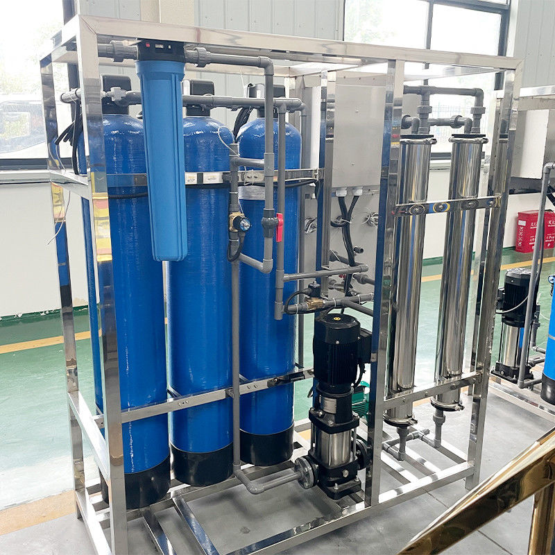 500L 3 бутылки RO обратный осмос фильтры очистки воды очистительная машина в деревянном корпусе