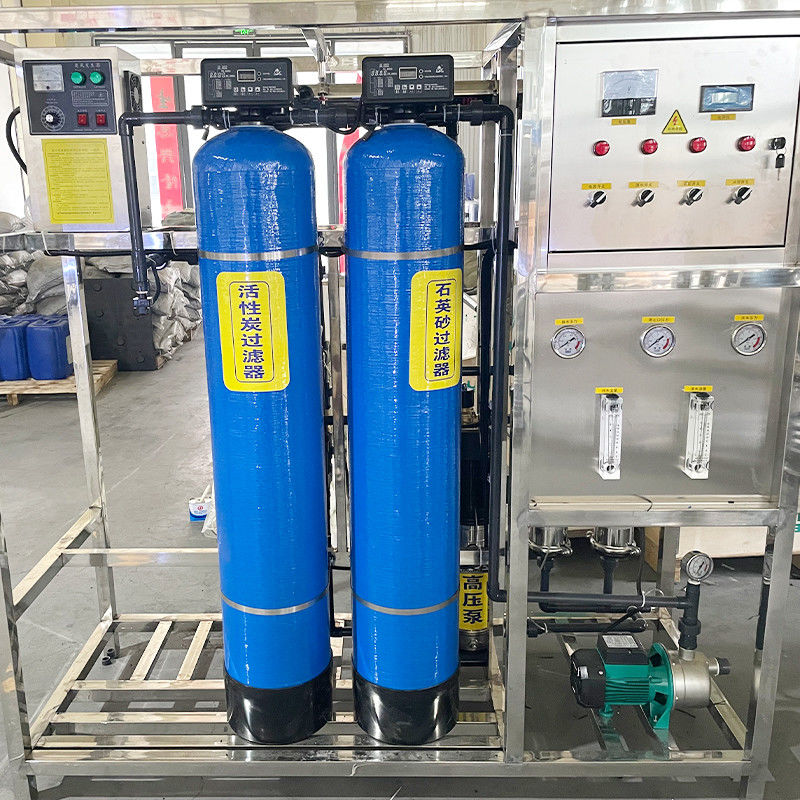 500L 3 бутылки RO обратный осмос фильтры очистки воды очистительная машина в деревянном корпусе