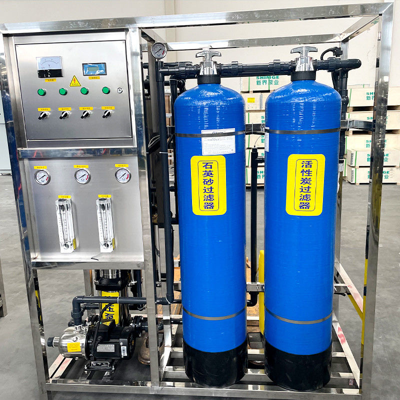 380V/1.5Kw RO Система фильтрации воды 1000L Фильтрационная установка Очистка Обратный осмос