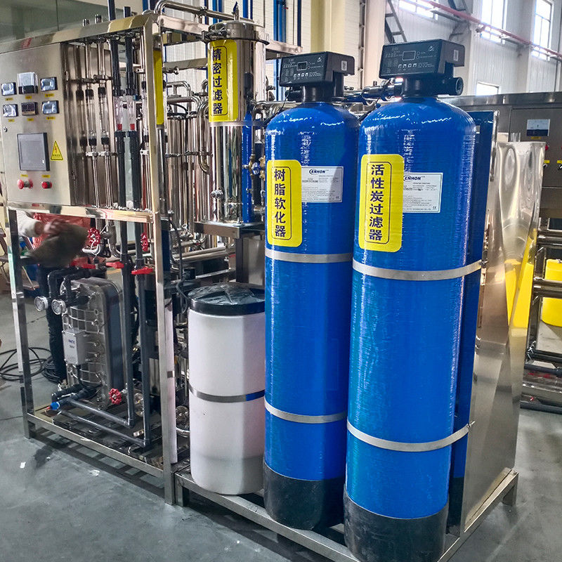 380V/1.5Kw RO Система фильтрации воды 1000L Фильтрационная установка Очистка Обратный осмос