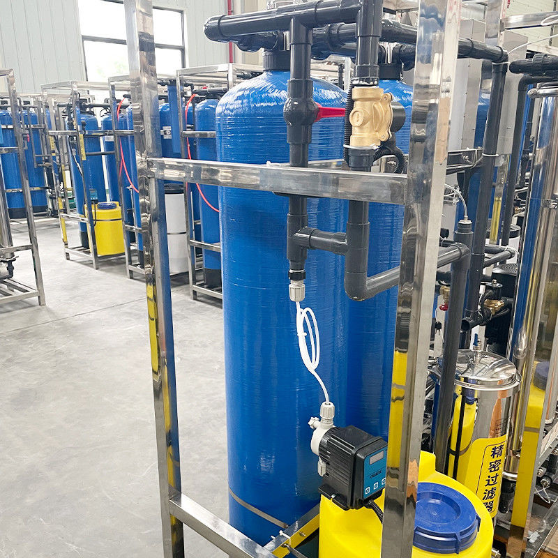380V/1.5Kw RO Система фильтрации воды 1000L Фильтрационная установка Очистка Обратный осмос