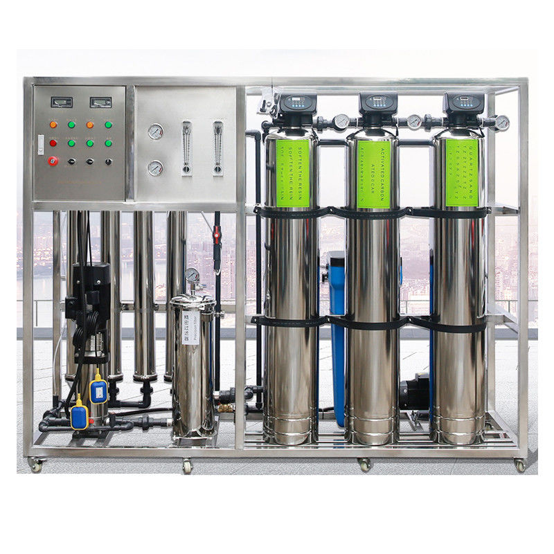 380V/1.5Kw RO Система фильтрации воды 1000L Фильтрационная установка Очистка Обратный осмос