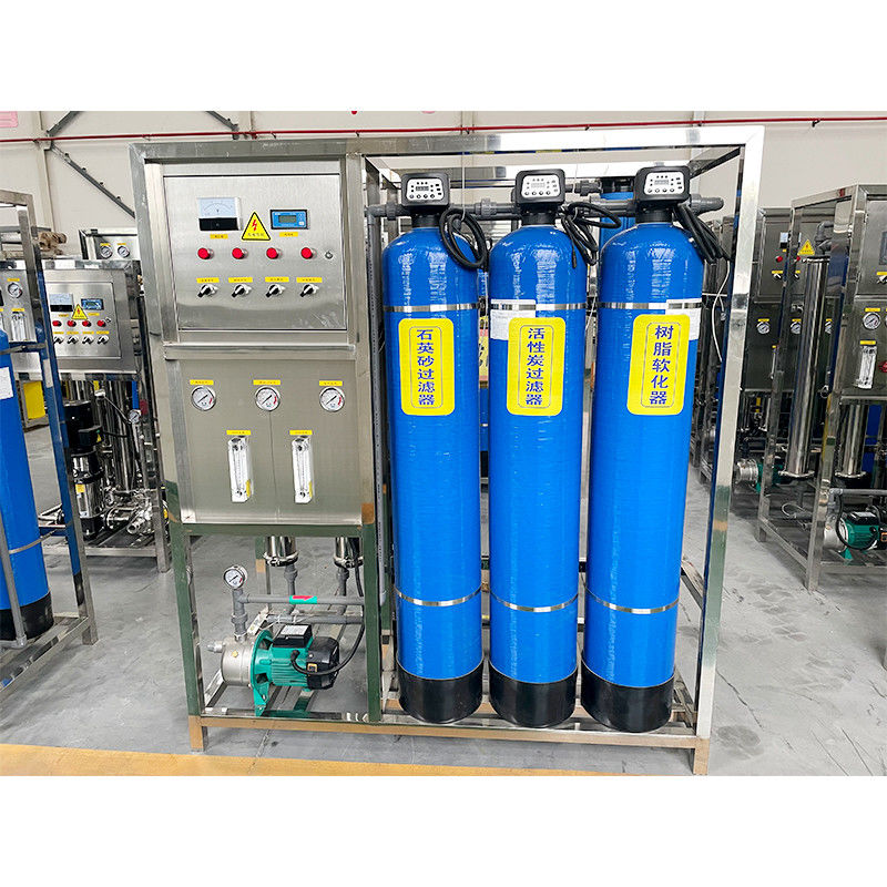 Компоненты насоса 500L 1000L Система очистки воды обратным осмосом