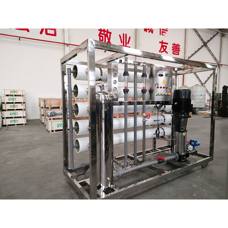 Полностью автоматическое оборудование для обработки воды для производства деионизированной чистой воды